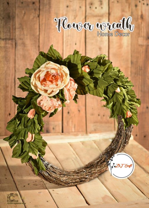 flower wreath Z&T Craft Handmade